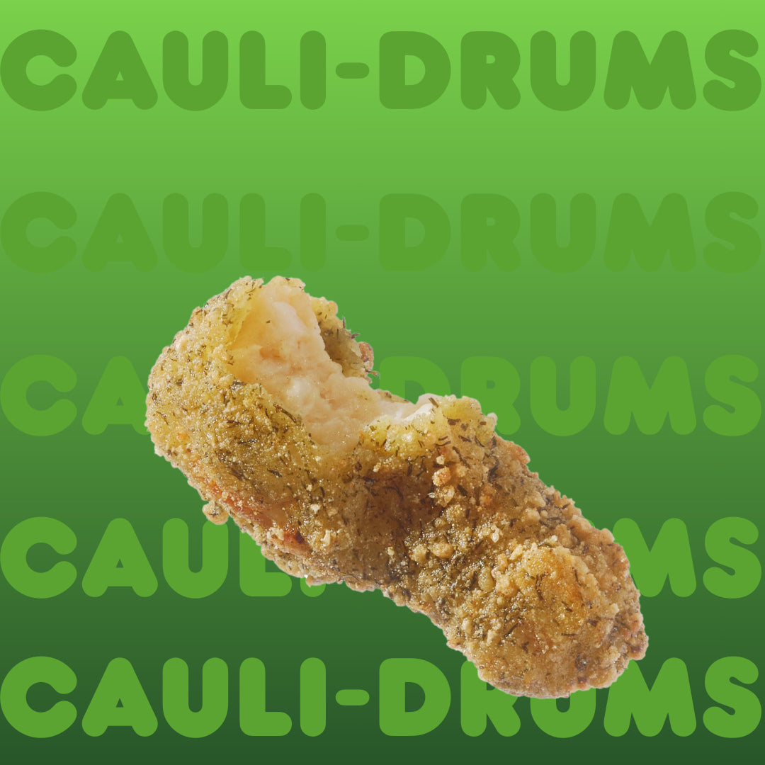 Wholly Veggie Dill Pickle Cauli-Drums - 255g