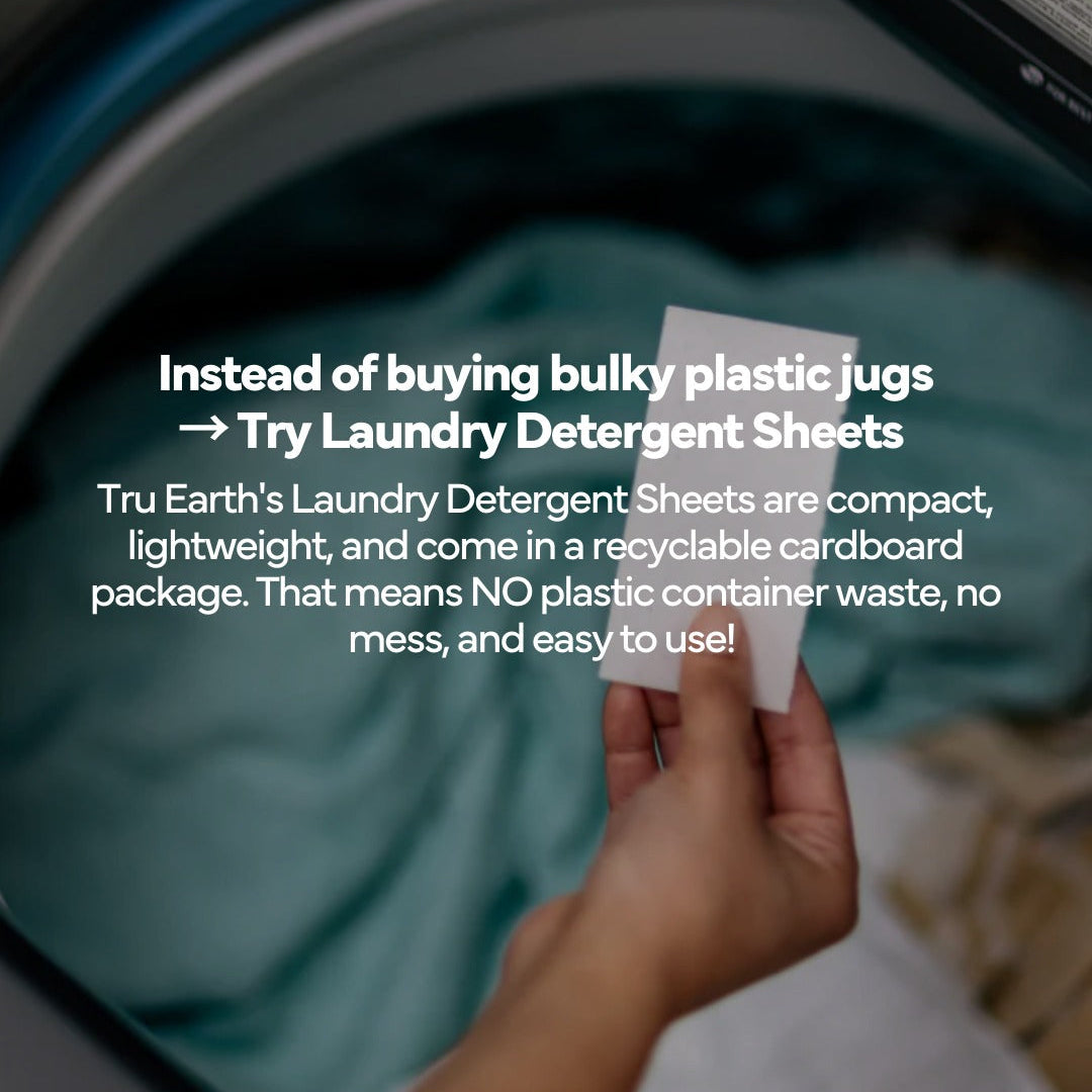 Tru Earth Fresh Linen Laundry Eco-Strips - 32 Loads