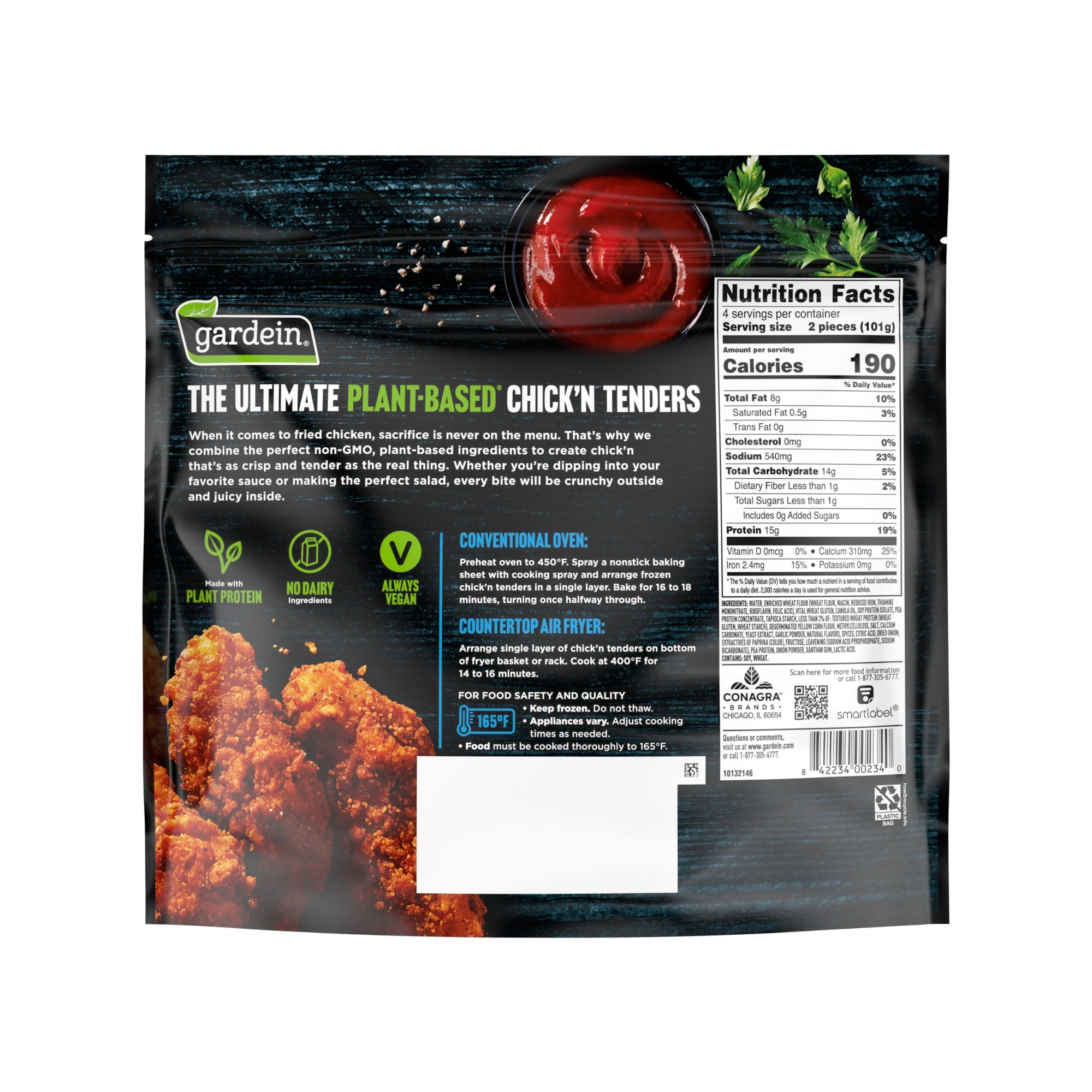 Gardein Supreme Chick'n Tenders - 425g