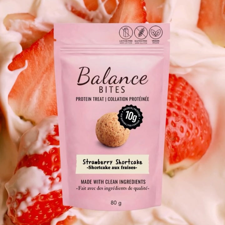 Balance Bites Strawberry Shortcake Protein Treat - 80g