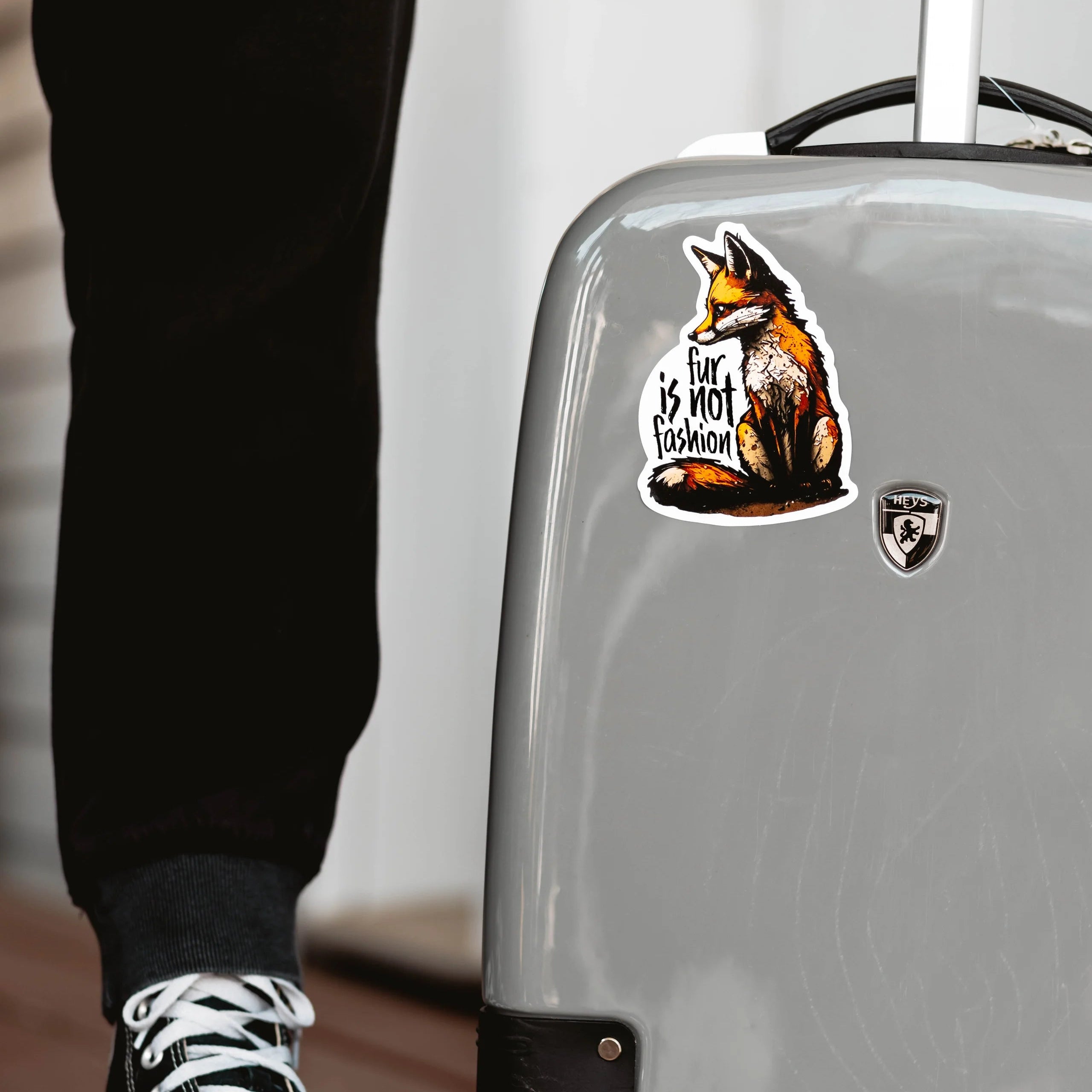Renegade Stickers 'Fur is Not Fashion' Sticker
