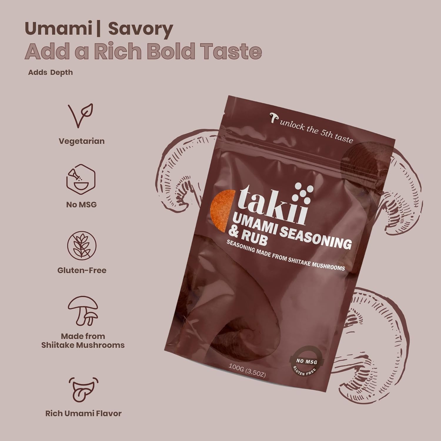 Poudre Takii Umami de Fifth Foods