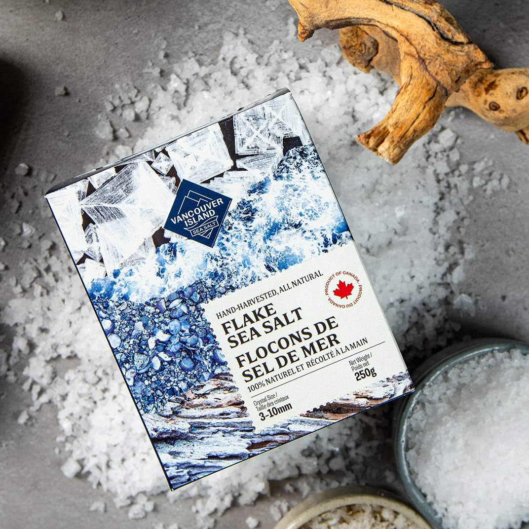 Vancouver Island Sea Salt Flake Sea Salt - 250g