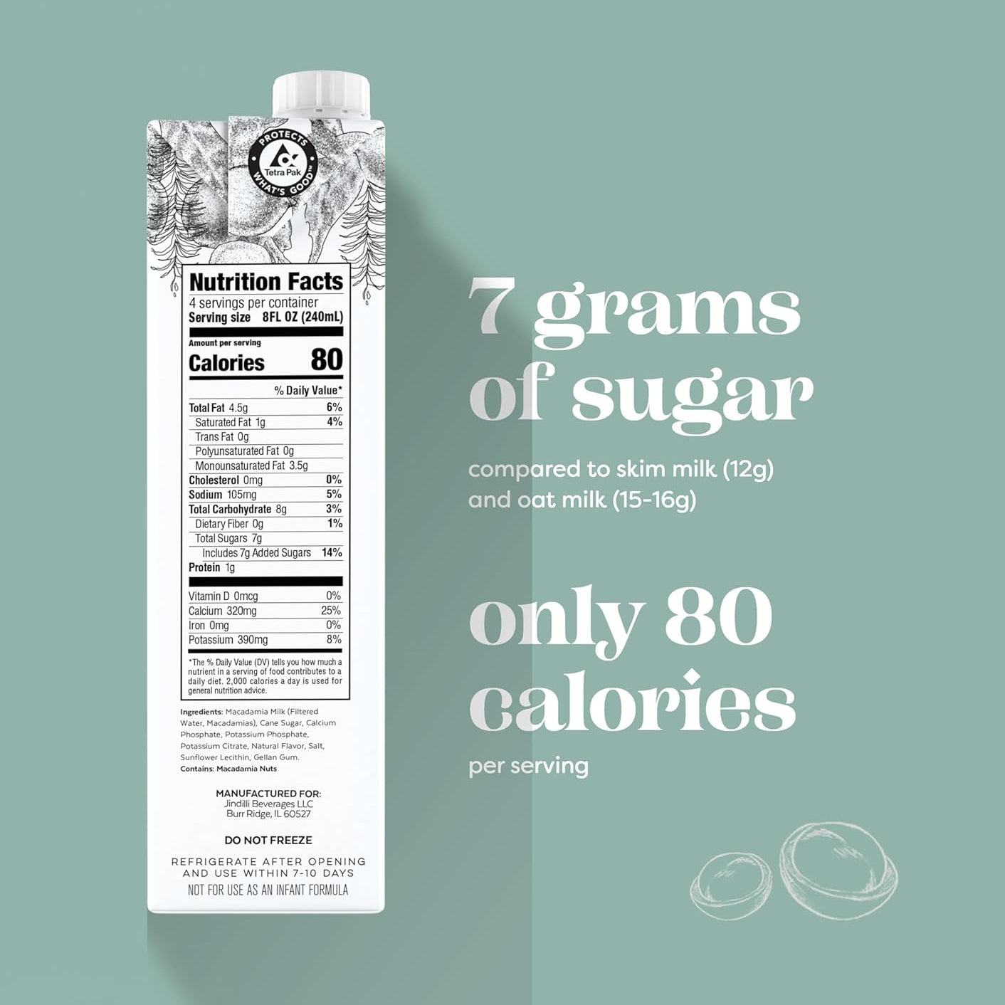 Milkadamia Barista Macadamia Milk - 946ml