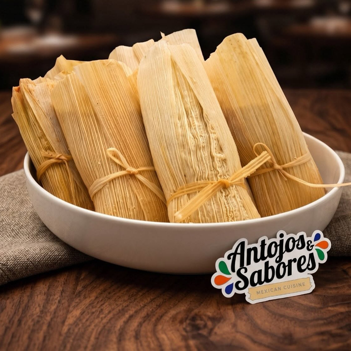 Tamal de tinga de champiñones Antojos y Sabores - 352 g