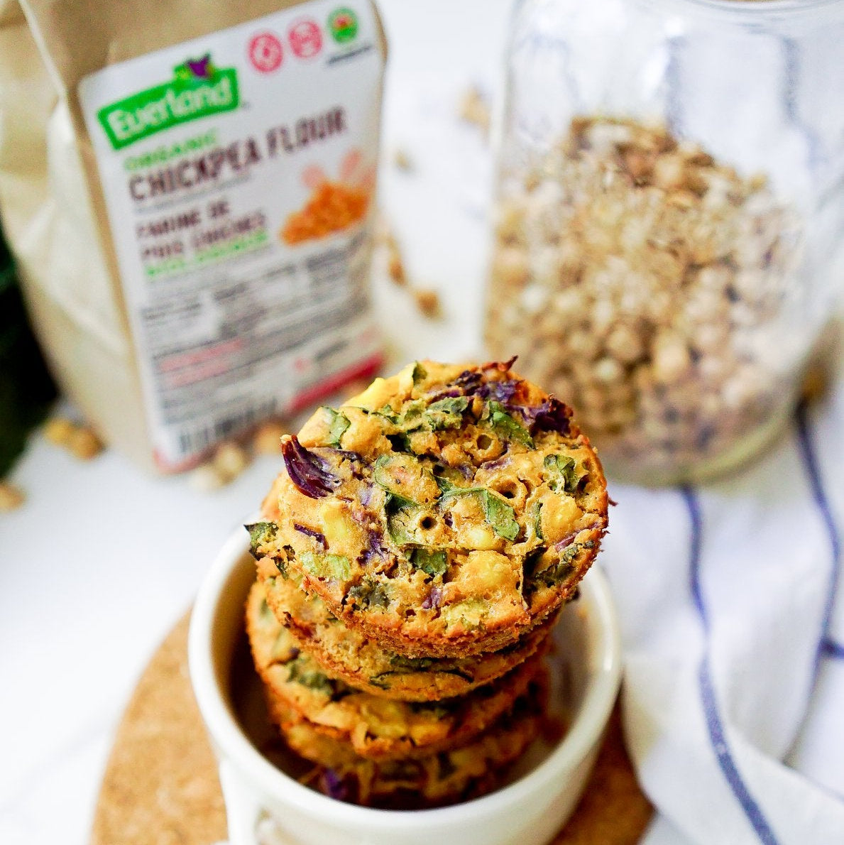Everland Organic Chickpea Flour - 500g
