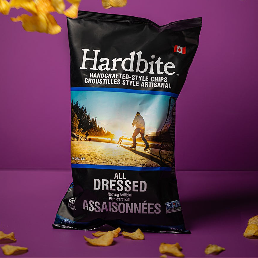 Hardbite All Dressed Potato Chips - 150g