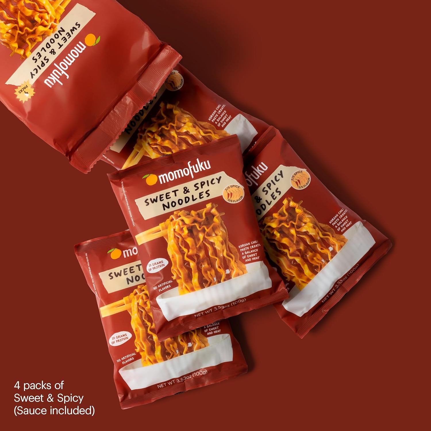Momofuku Sweet and Spicy Noodles - 400g