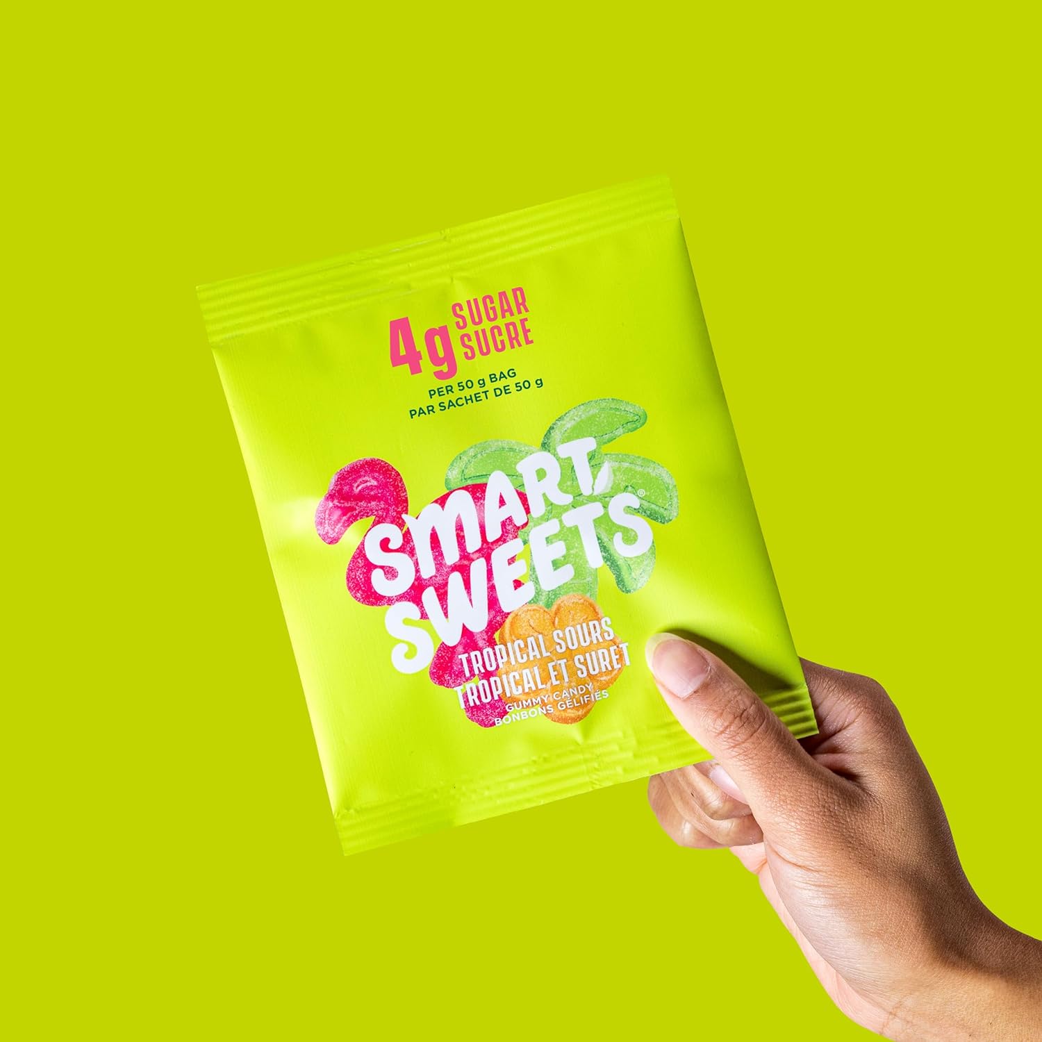 Smart Sweets Tropical Sours Gummies - 50g