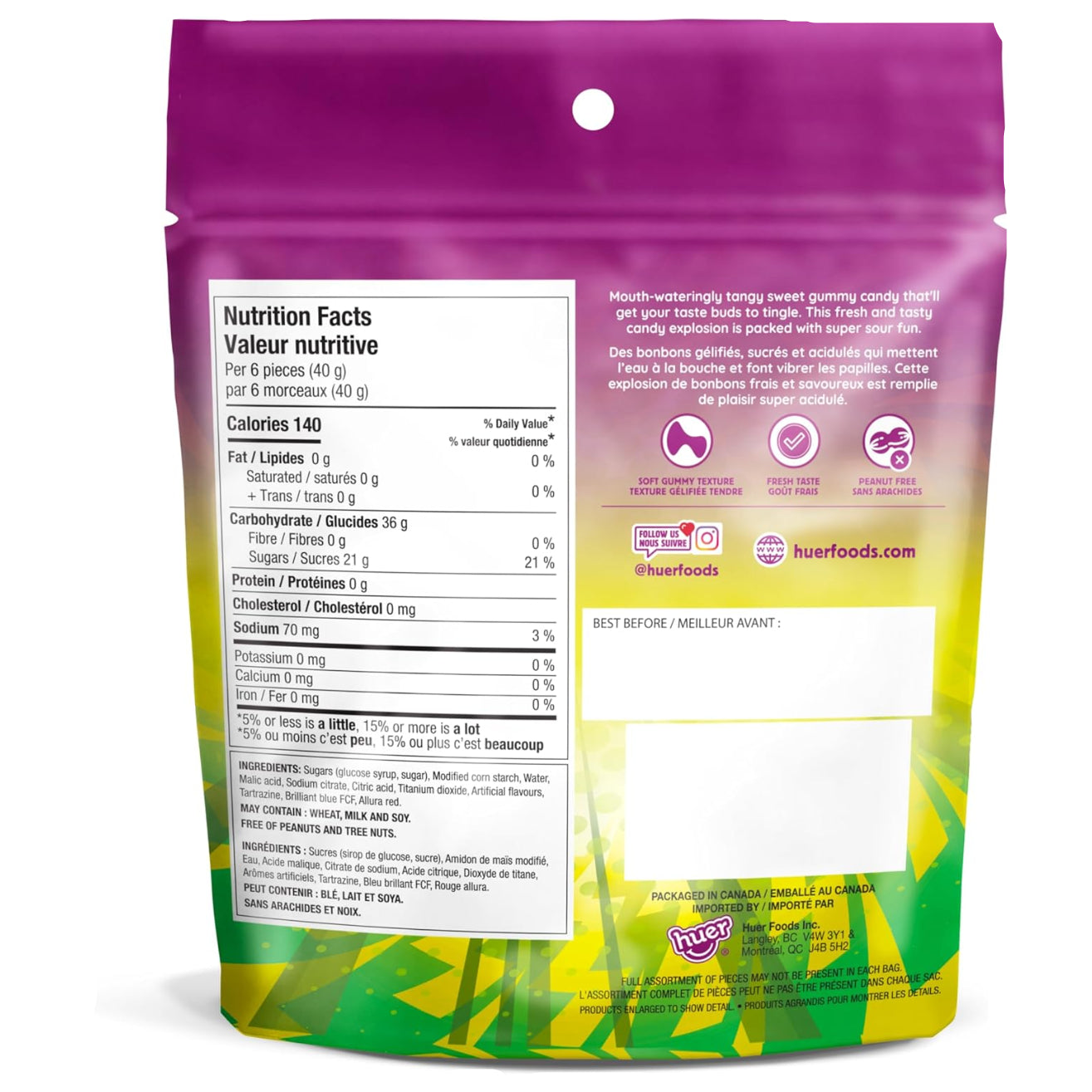 Huer Sour Plus Gummies