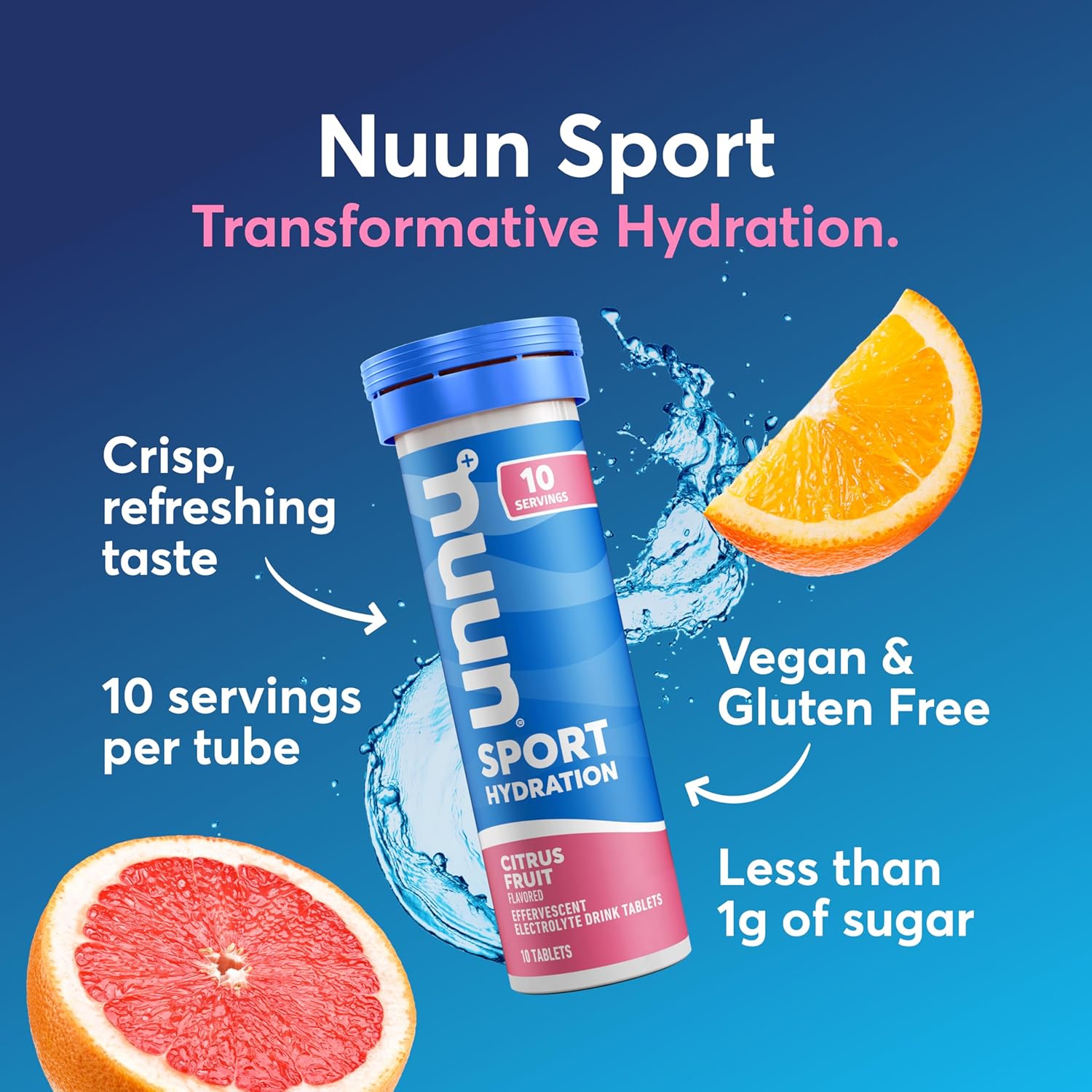 Nuun Sport Citrus Fruit -  55g