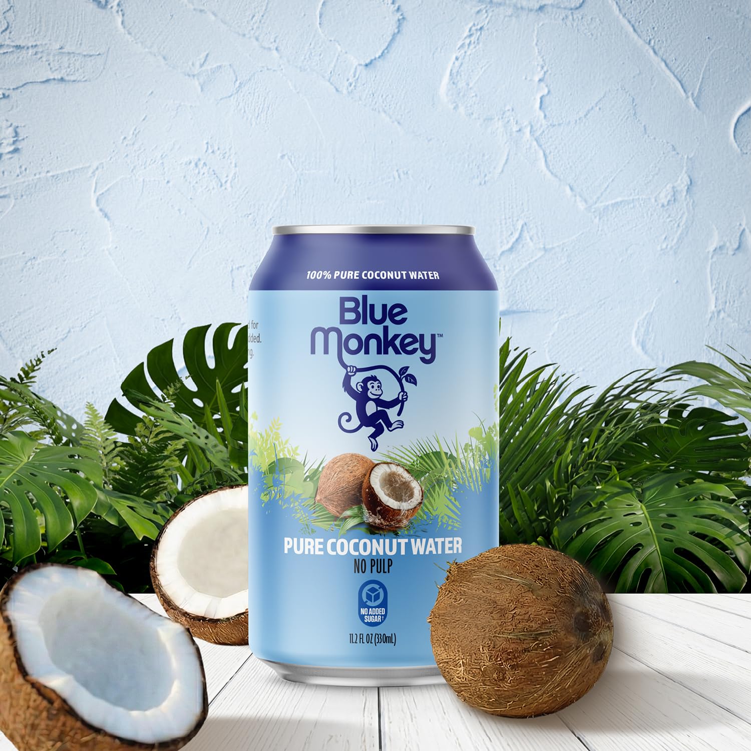 Blue Monkey 100% Coconut Water - 330ml