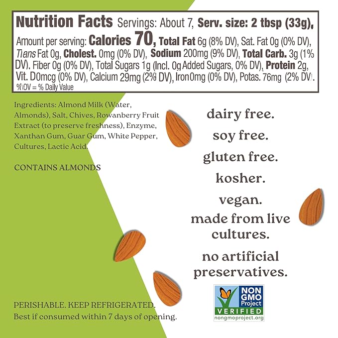 Kite Hill Chive Cream Cheese - 227g