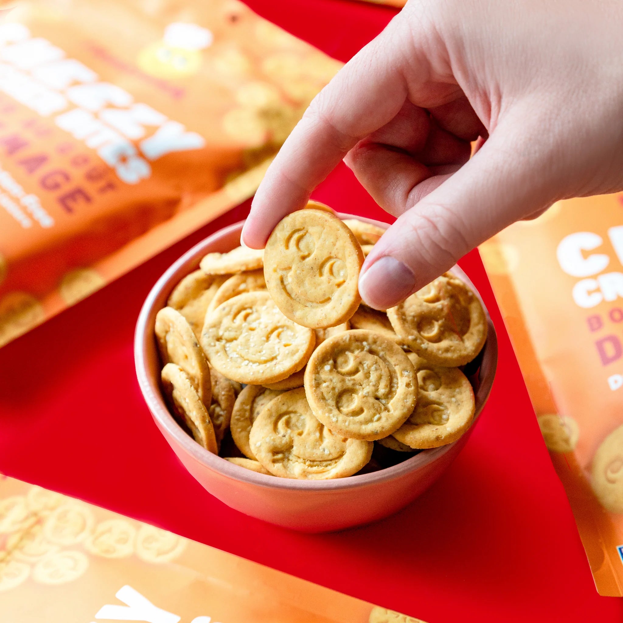 FreeYumm Cheezy Cracker Bites - 120g
