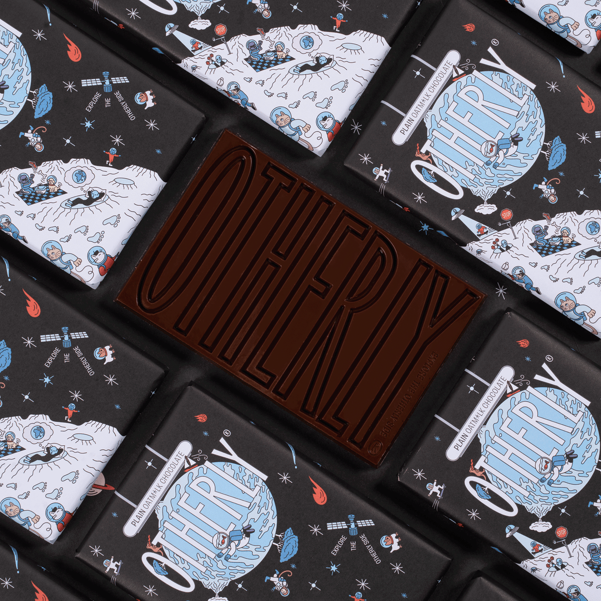 Otherly Plain Oat Milk Chocolate Bar - 120g
