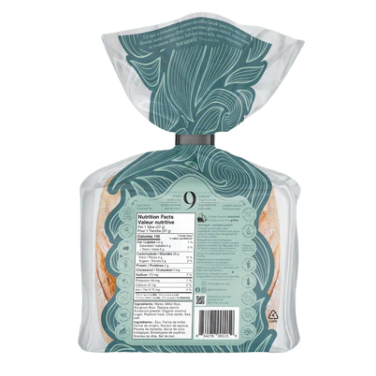 Alkeme Country Loaf Gluten Free Sourdough Bread - 630g