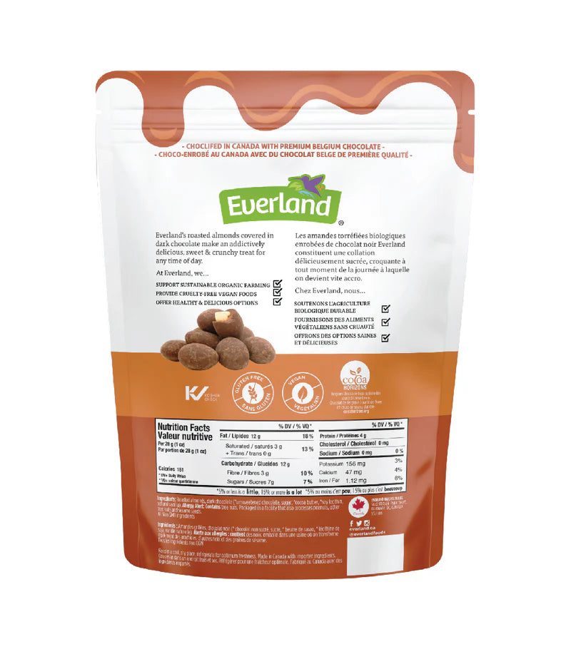 Everland Chocolate Covered Almonds - 113g
