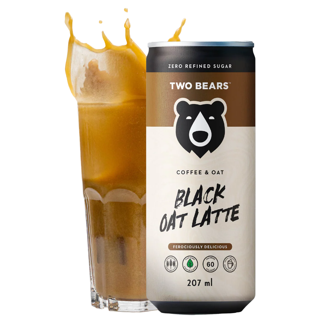 Two Bears Black Oat Latte - 207ml