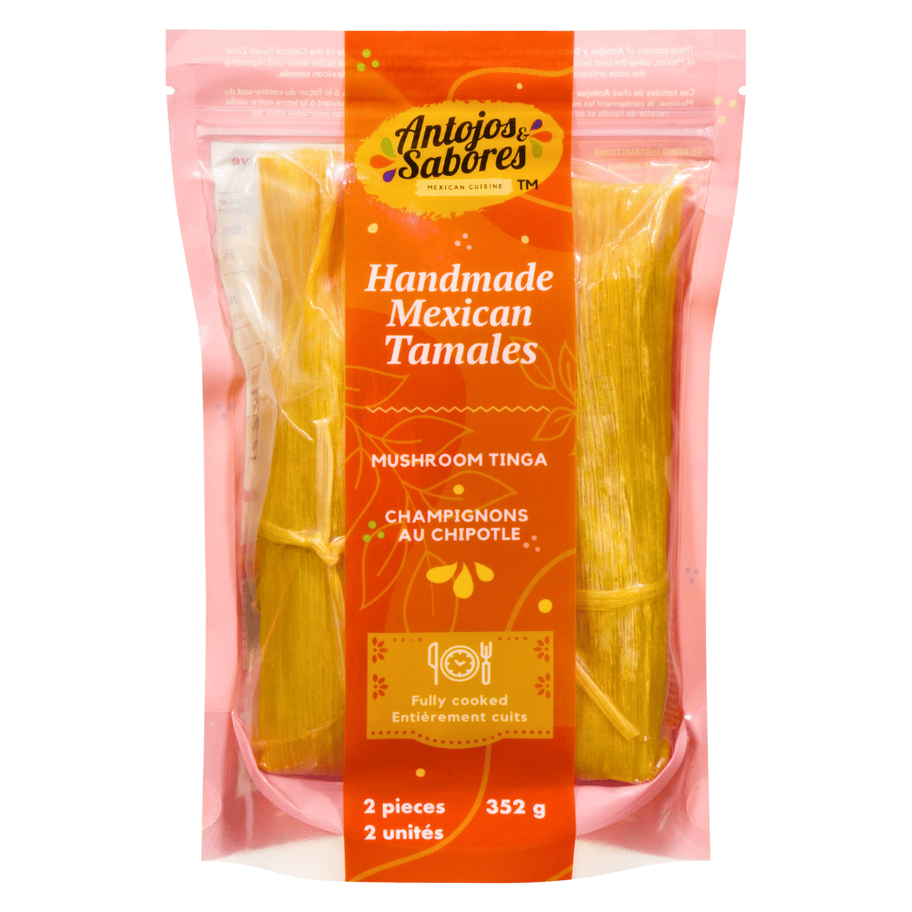 Tamal de tinga de champiñones Antojos y Sabores - 352 g