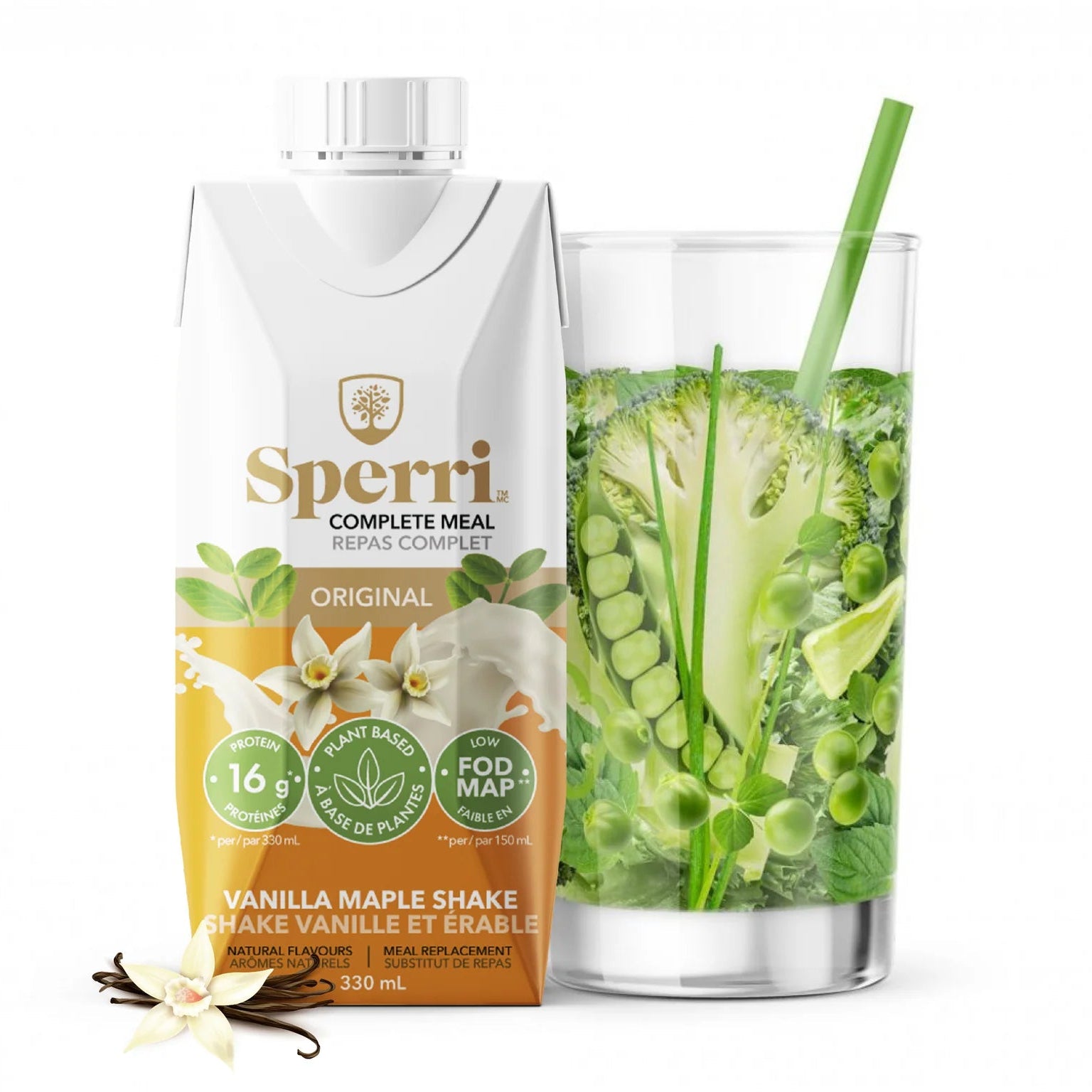 Sperri Vanilla Maple Control Meal Replacement Shake - 330ml