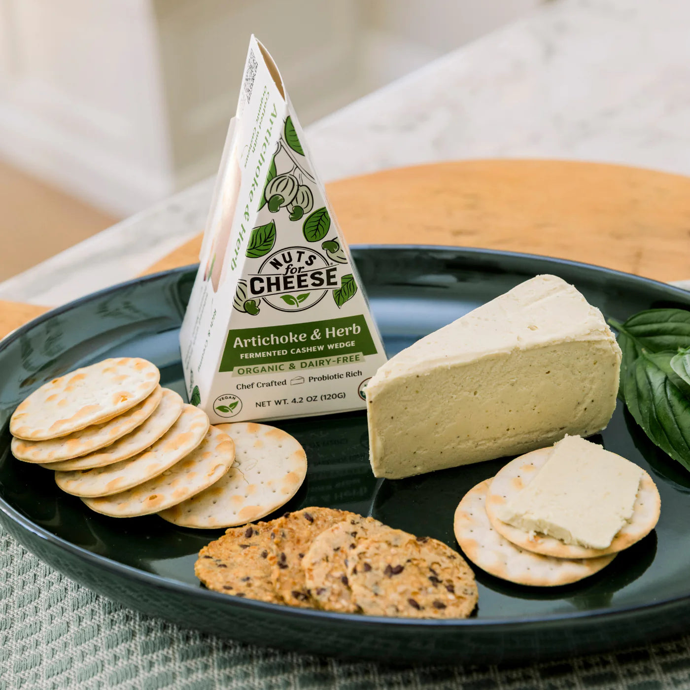 Nuts For Cheese Artichoke and Herb - 120g