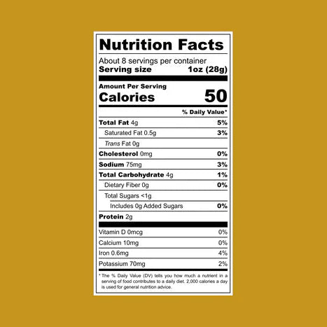 Nuts For Cheese Artichoke & Jalapeño Creamy Cashew Dip - 210g