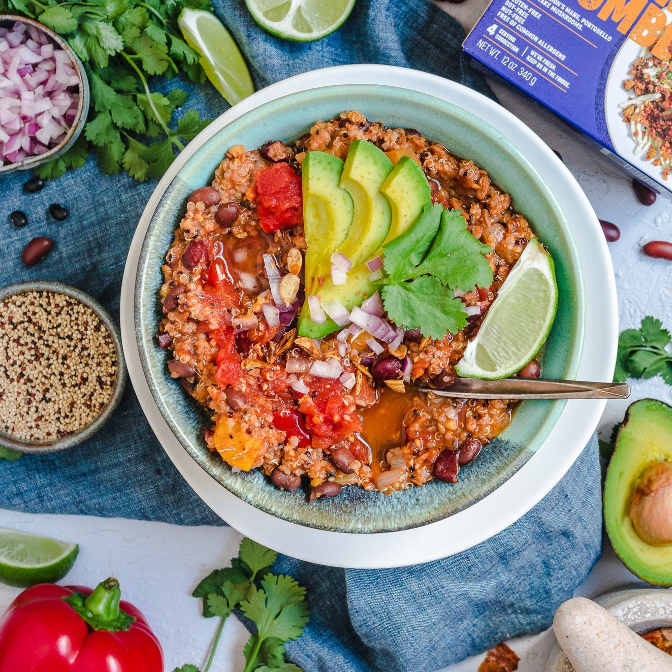 Crumble aux champignons crinière de lion de Big Mountain Foods - 300g