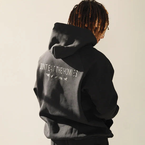 Don't Eat The Homies 3D Hoodie - Black