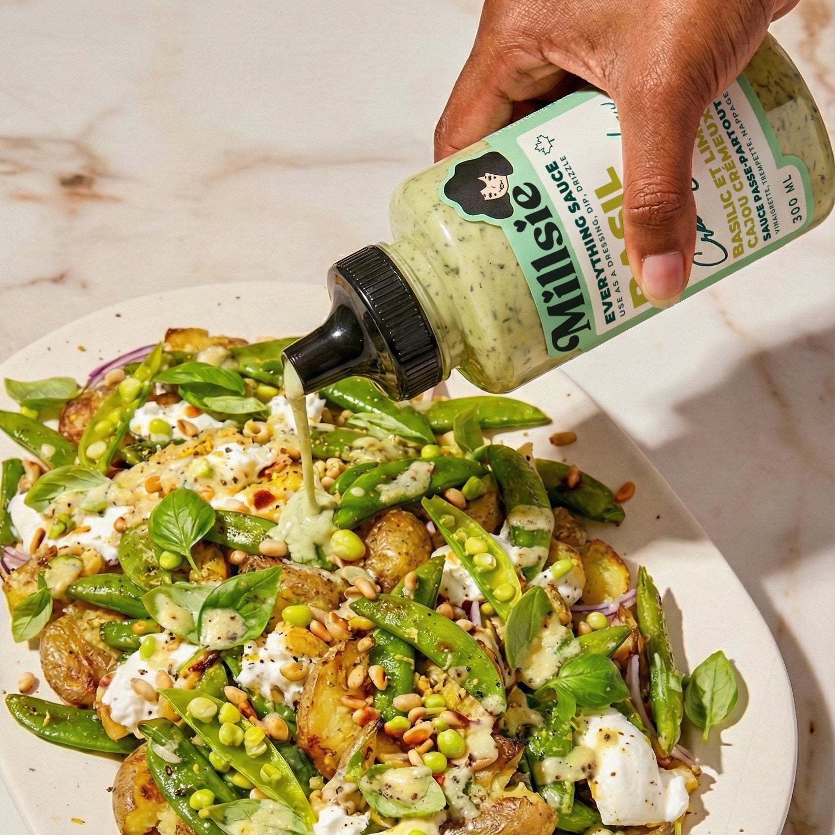 Millsie Basil Lime Everything Sauce - 300ml