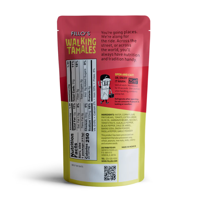 Fillo's Roja Walking Tamale - 113g