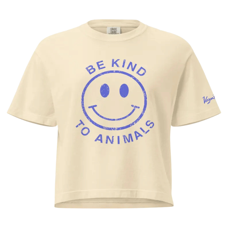 T-shirt court Vegan Power Co « Pour les animaux »