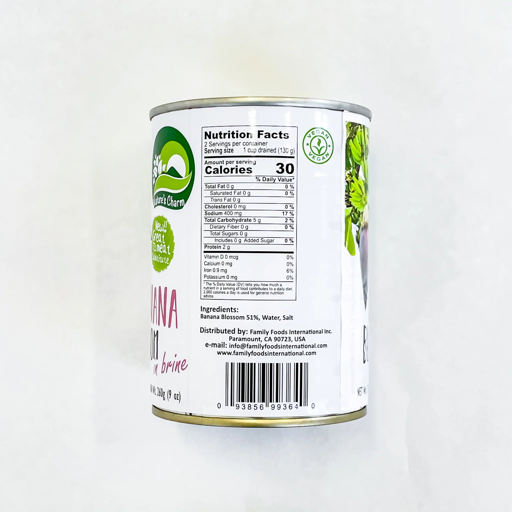 Nature's Charm Marinated Banana Blossom - 510g