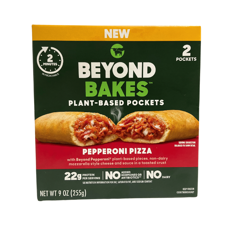 Beyond Meat Bakes Plant-Based Pepperoni Pizza Pockets 255g