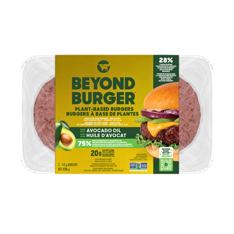 Beyond Meat	Beyond Burger Avocado Oil 2 Pack - 113g