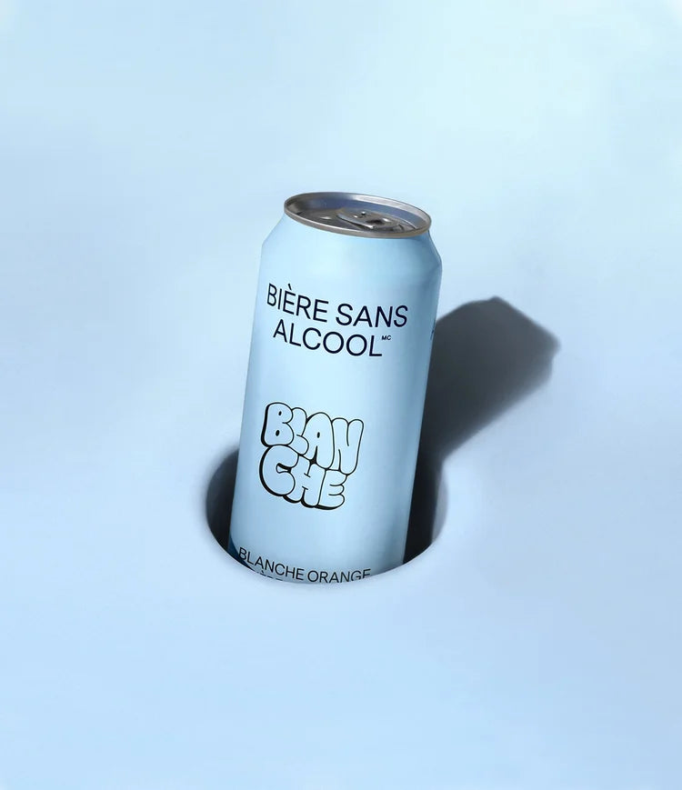 Biere Sans Alcool Orange Blanche Sans Alcool - 473ml