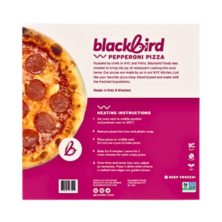 Blackbird Foods Pepperoni Pizza - 397g