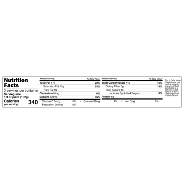 Blackbird Foods Pepperoni Pizza - 397g