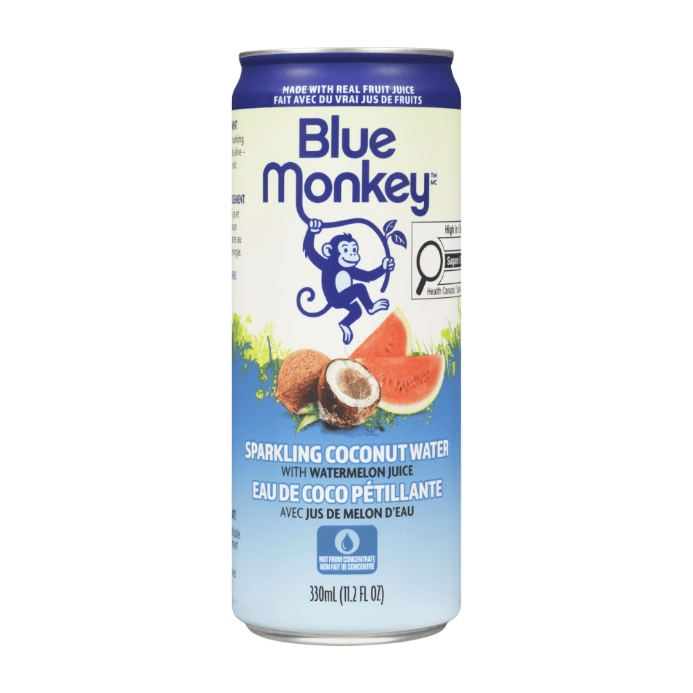 Blue Monkey Sparkling  Coconut Water Watermelon Juice - 330ml