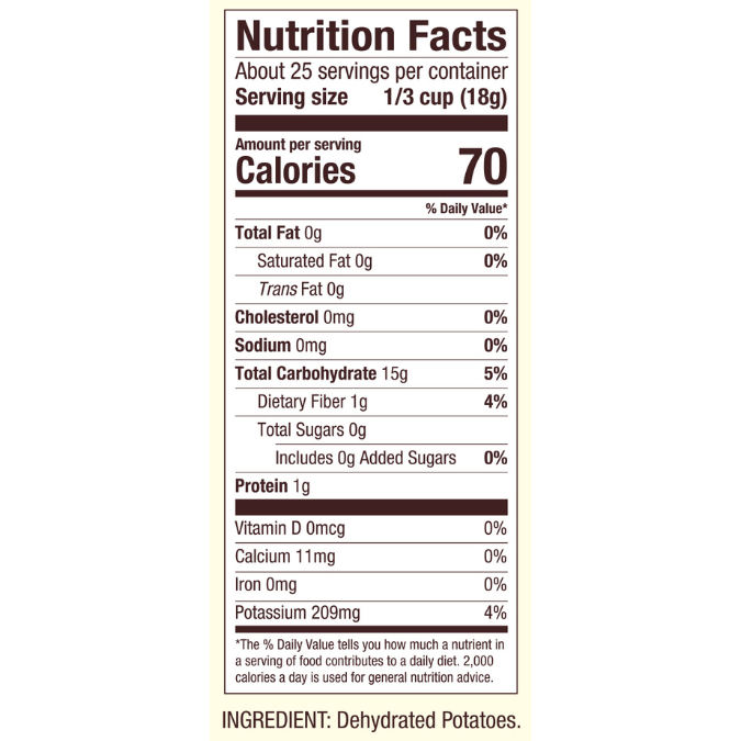 Bob's red discount mill potato flakes