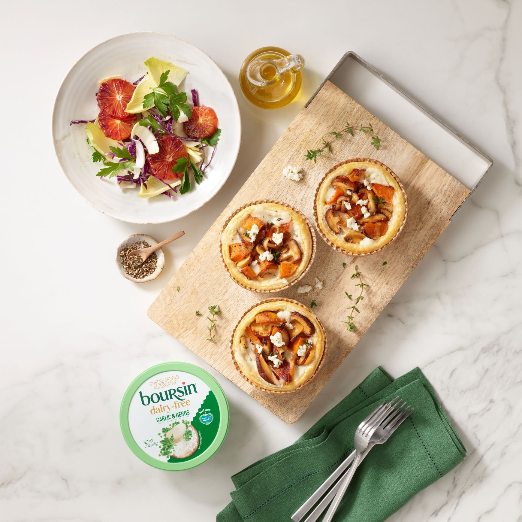 Tartinade sans produits laitiers Boursin - 170g