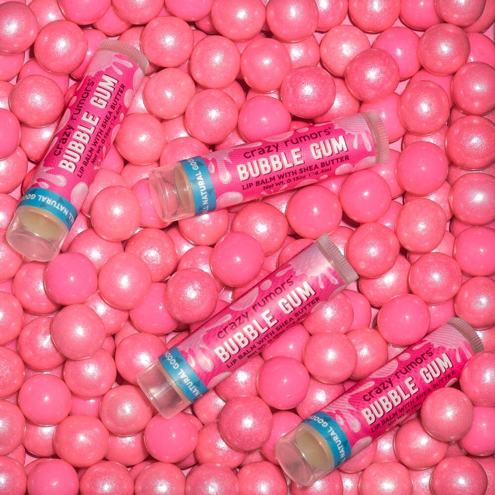 Crazy Rumors Bubble Gum Lip Balm - 4.2g
