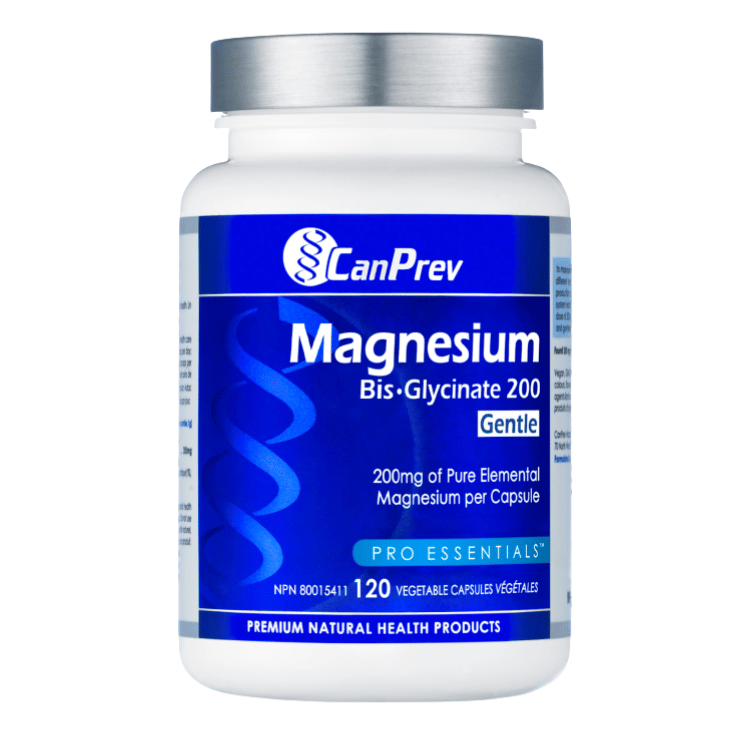 CanPrev Magnesium Bis-Glycinate 200  - 120 Capsules