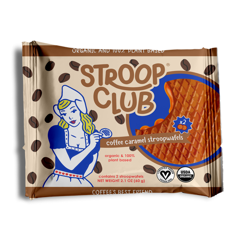 Stroop Club Coffee Caramel Stroopwafels - 60g