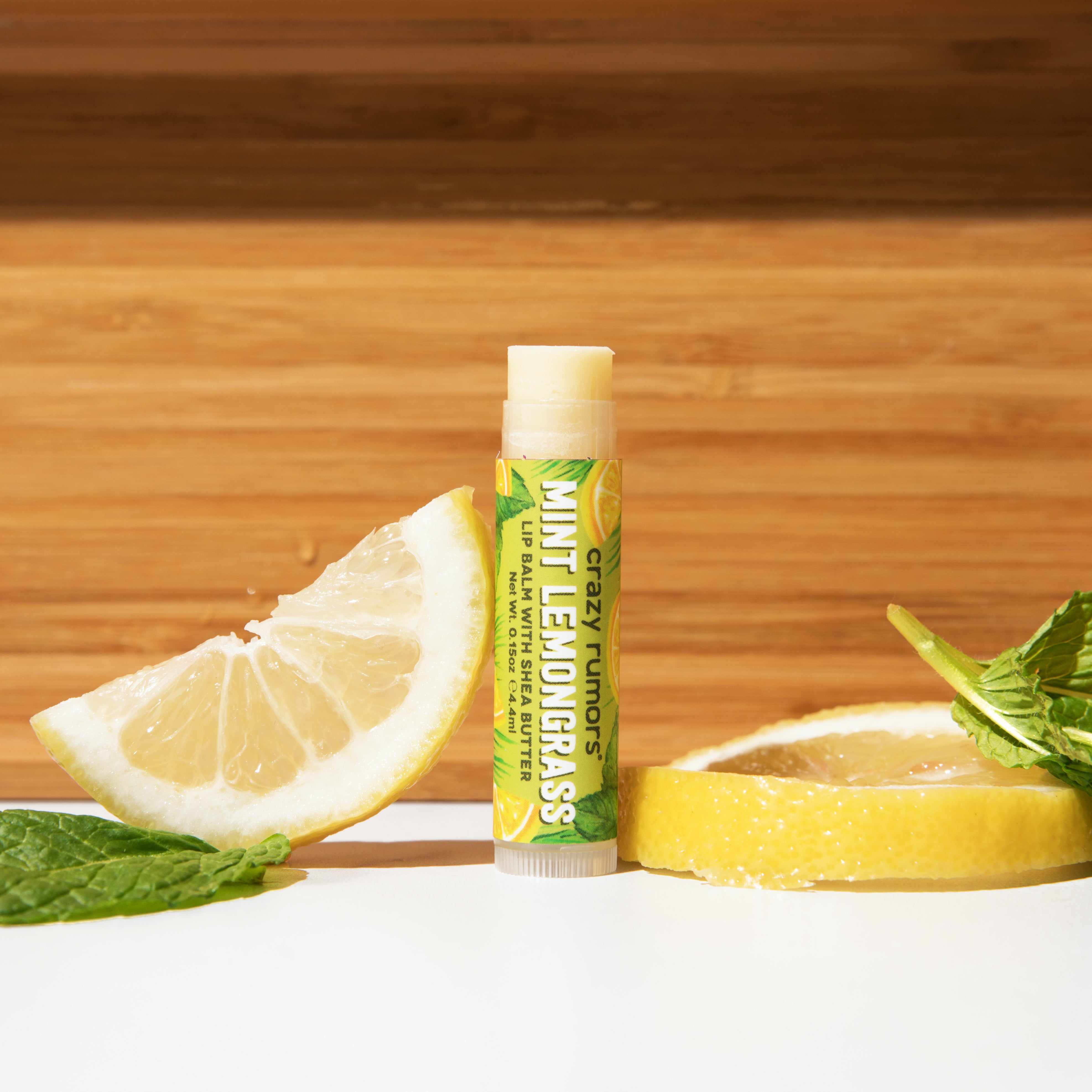 Crazy Rumors Mint Lemongrass Lip Balm - 4.2g