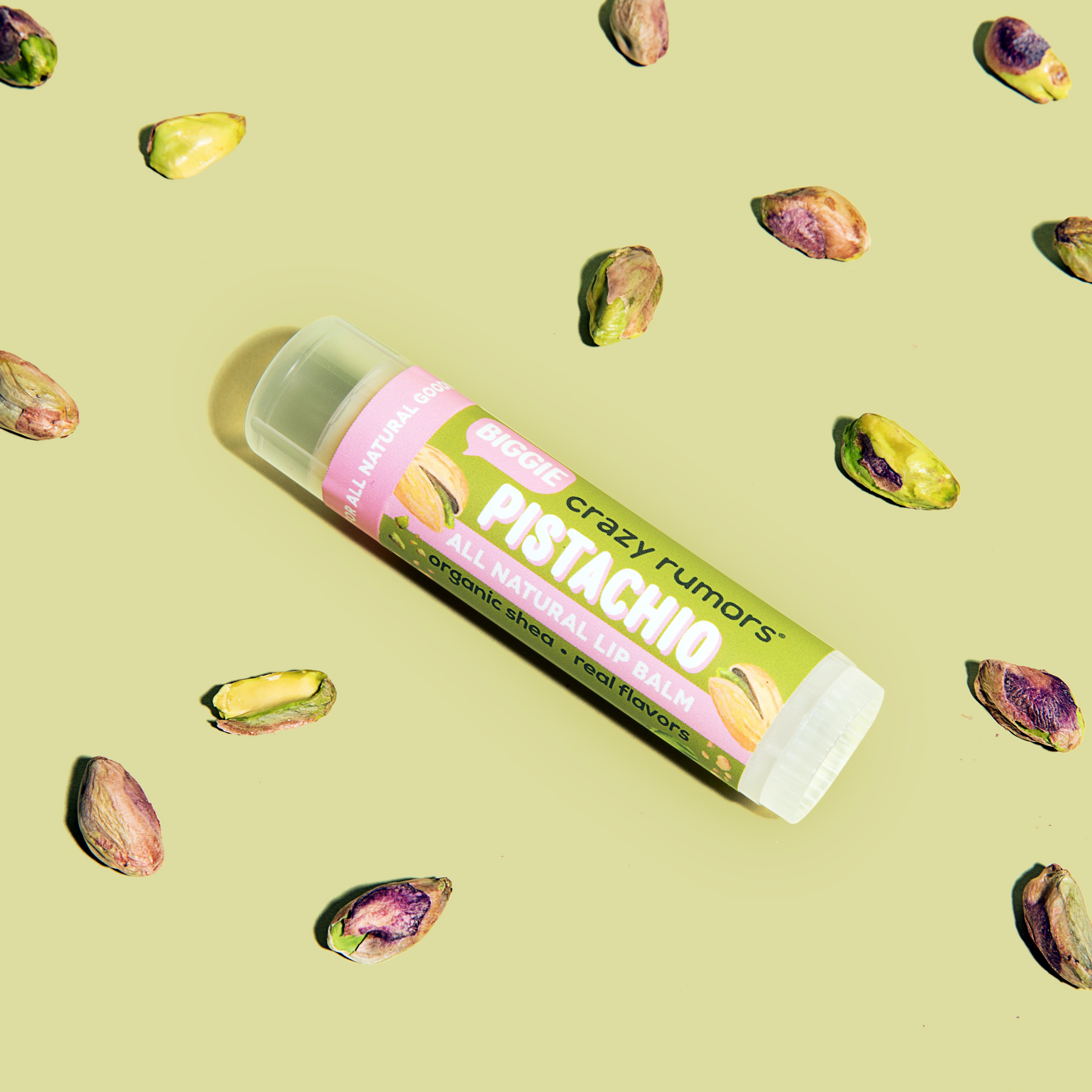 Crazy Rumors Pistachio Biggie Lip Balm - 17g