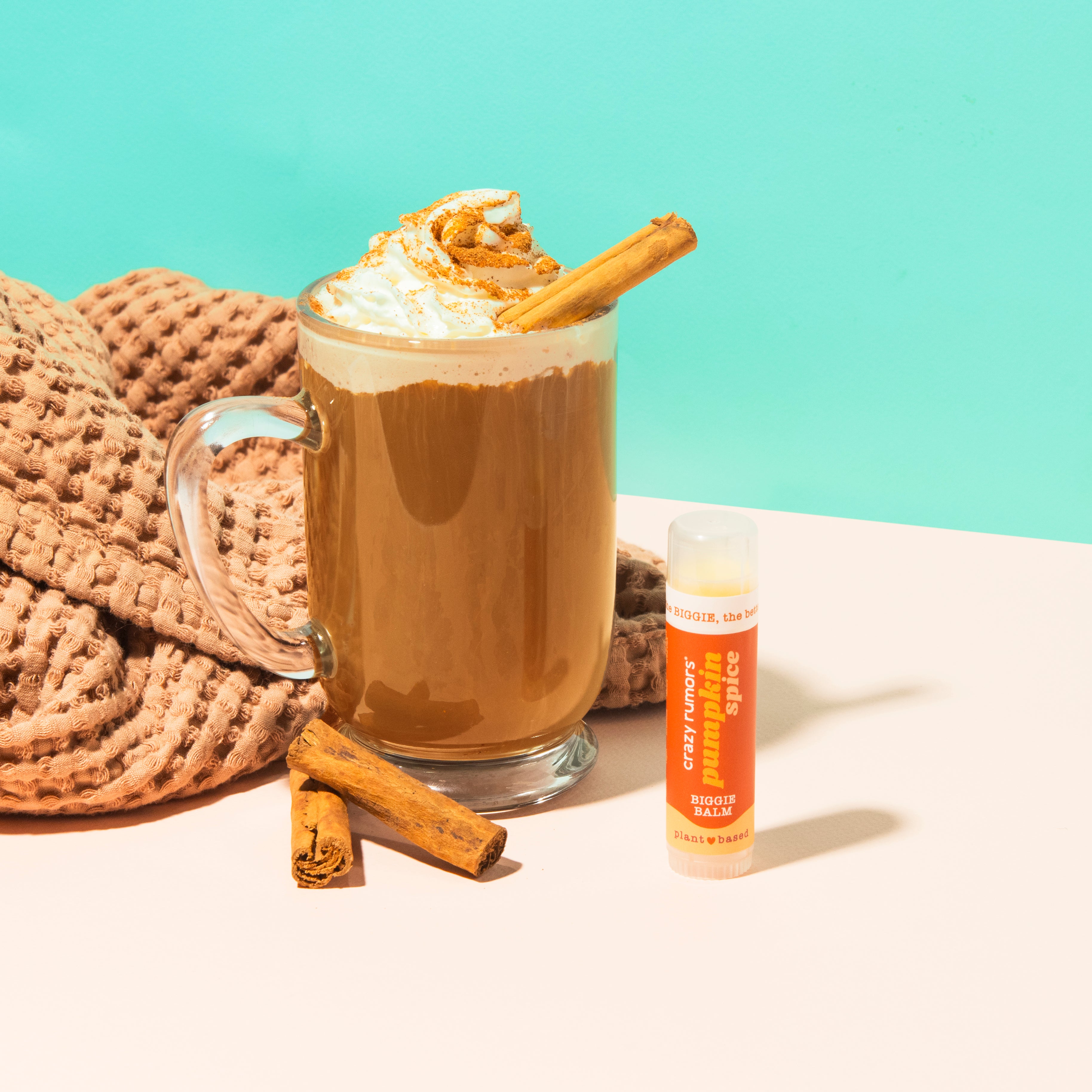 Crazy Rumors Pumpkin Spice Biggie Lip Balm - 17g