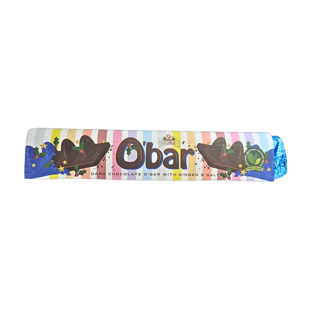 Catherine's Originals Dark Chocolate Ginger Sea Salt O'Bar - 200g