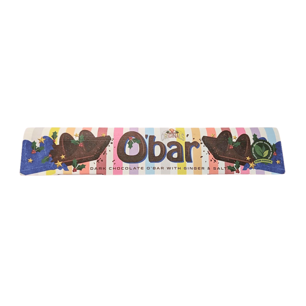 Catherine's Originals Dark Chocolate Ginger Sea Salt O'Bar - 200g