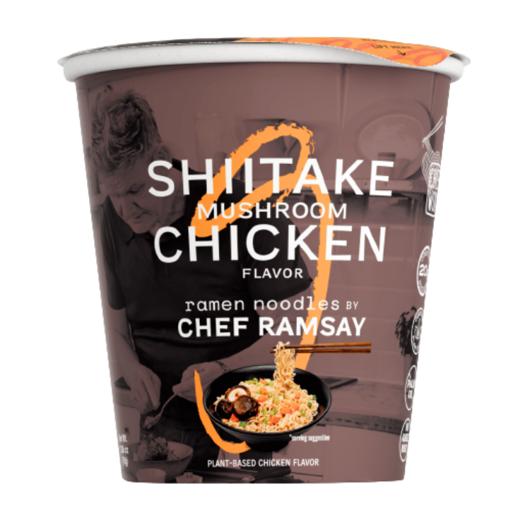 Chef Woo Shiitake Mushroom Chicken Flavour Ramen Noodles by Chef Ramsay Cup - 76g