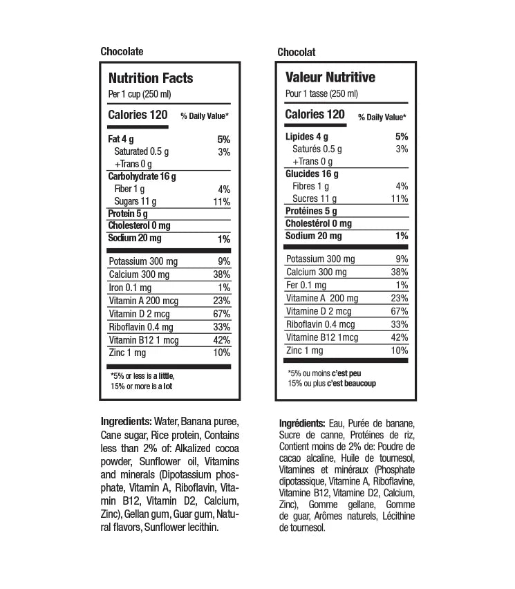 Kunana Chocolate Banana Drink - 946ml